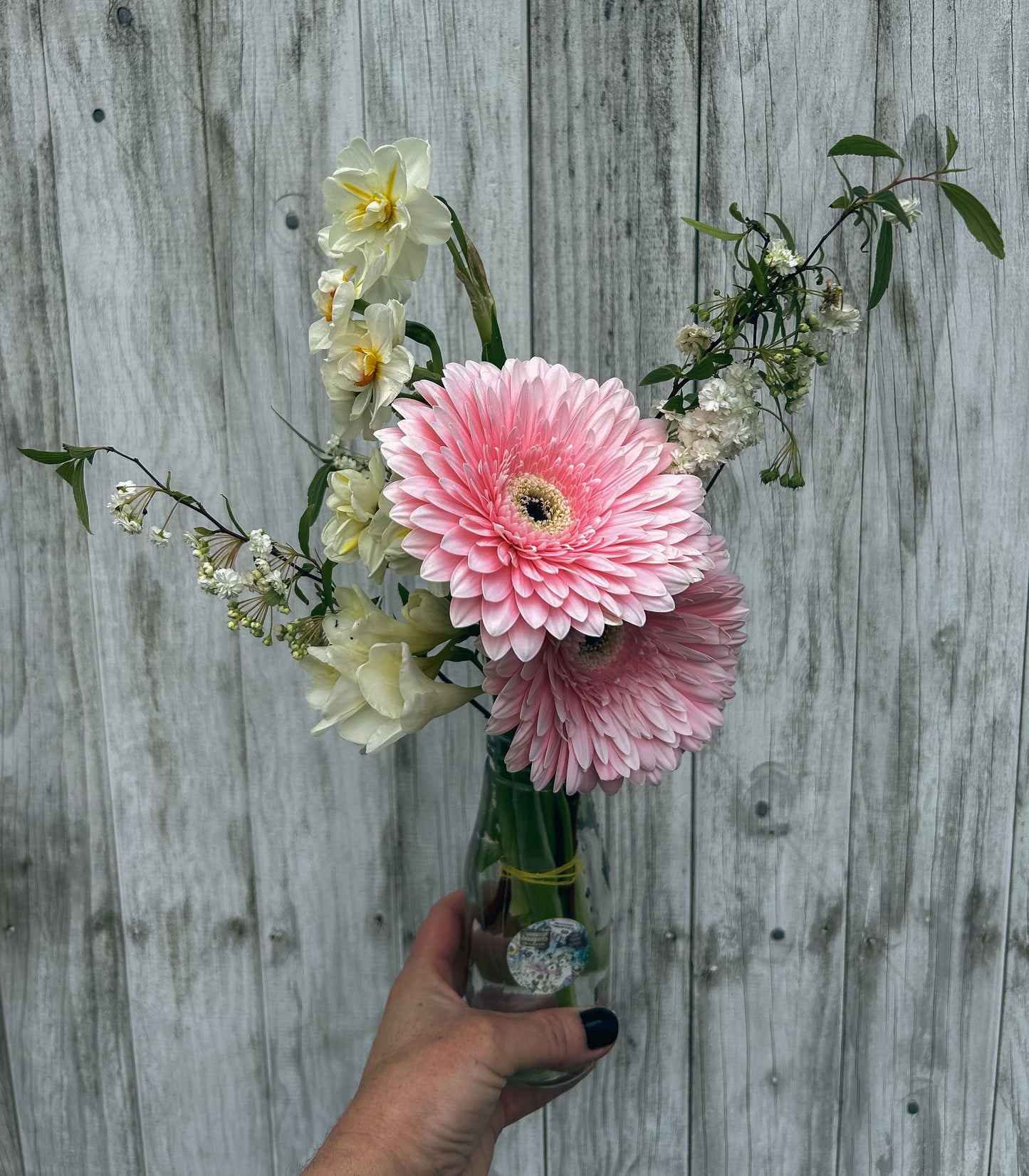 Posy in a Bottle - in store pick up & QR code only