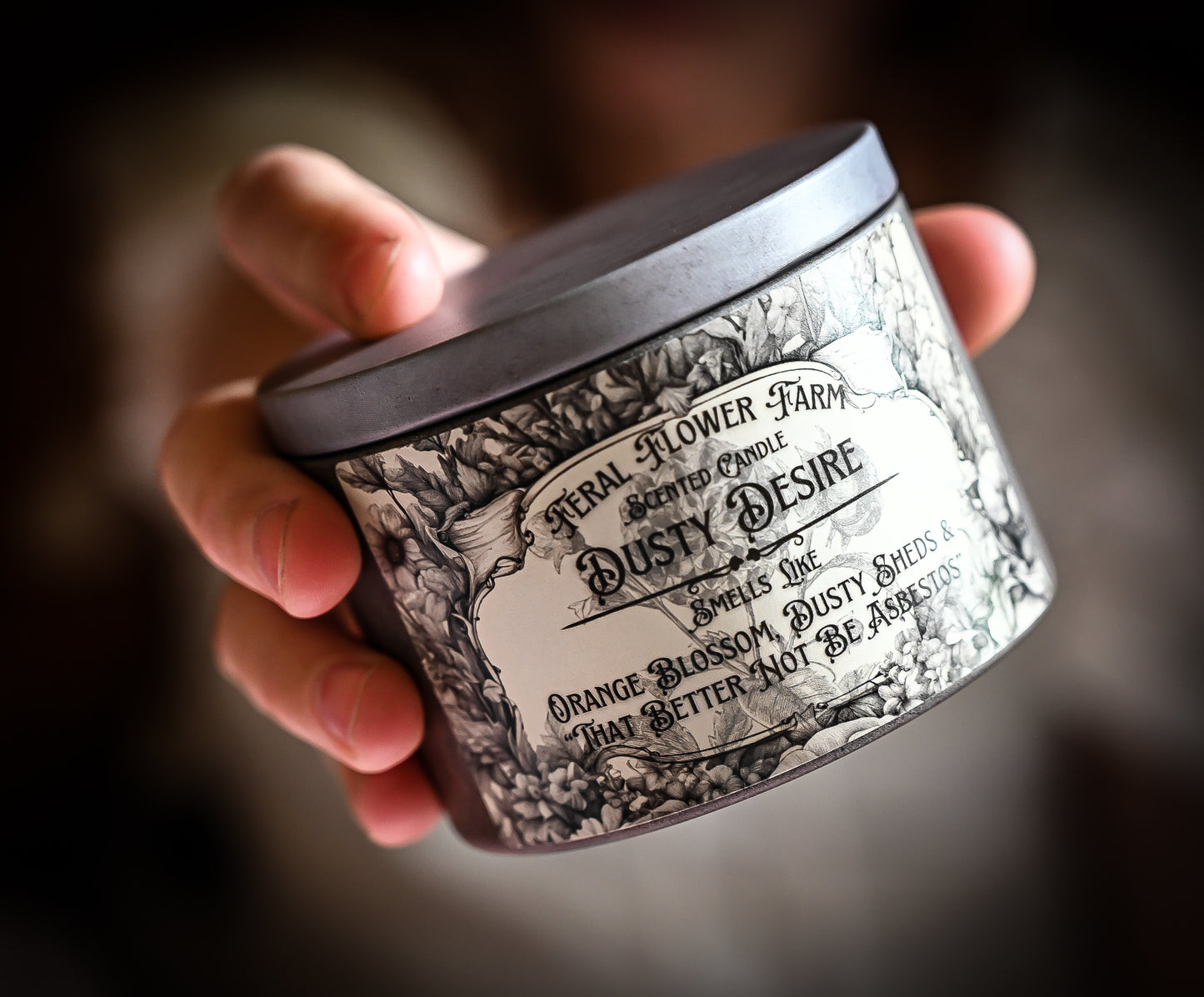 Feral Scented Candle "Dusty Desire" - for pick up and delivery