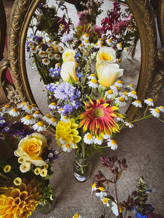 Posy in a Bottle - in store pick up & QR code only