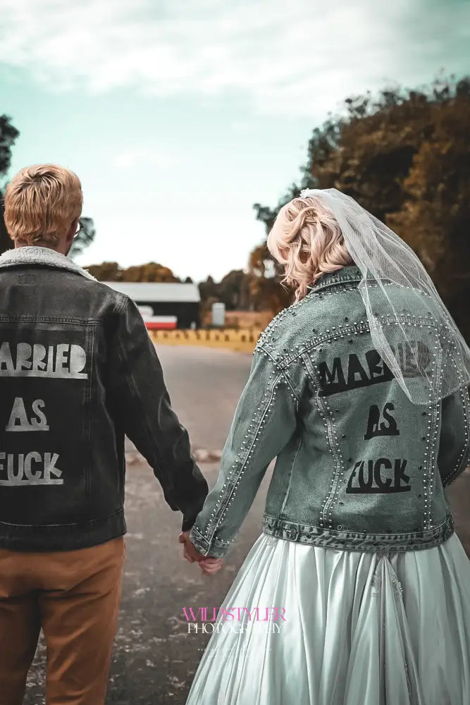 ’Married As F*Ck’ Denim Jackets