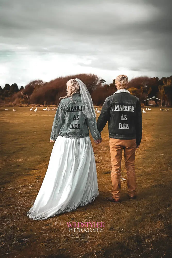 ’Married As F*Ck’ Denim Jackets