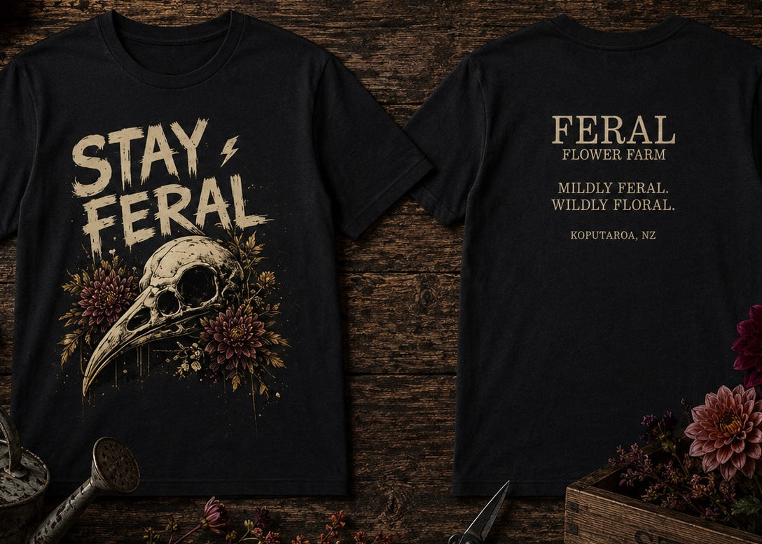STAY FERAL ADULT UNISEX TEE